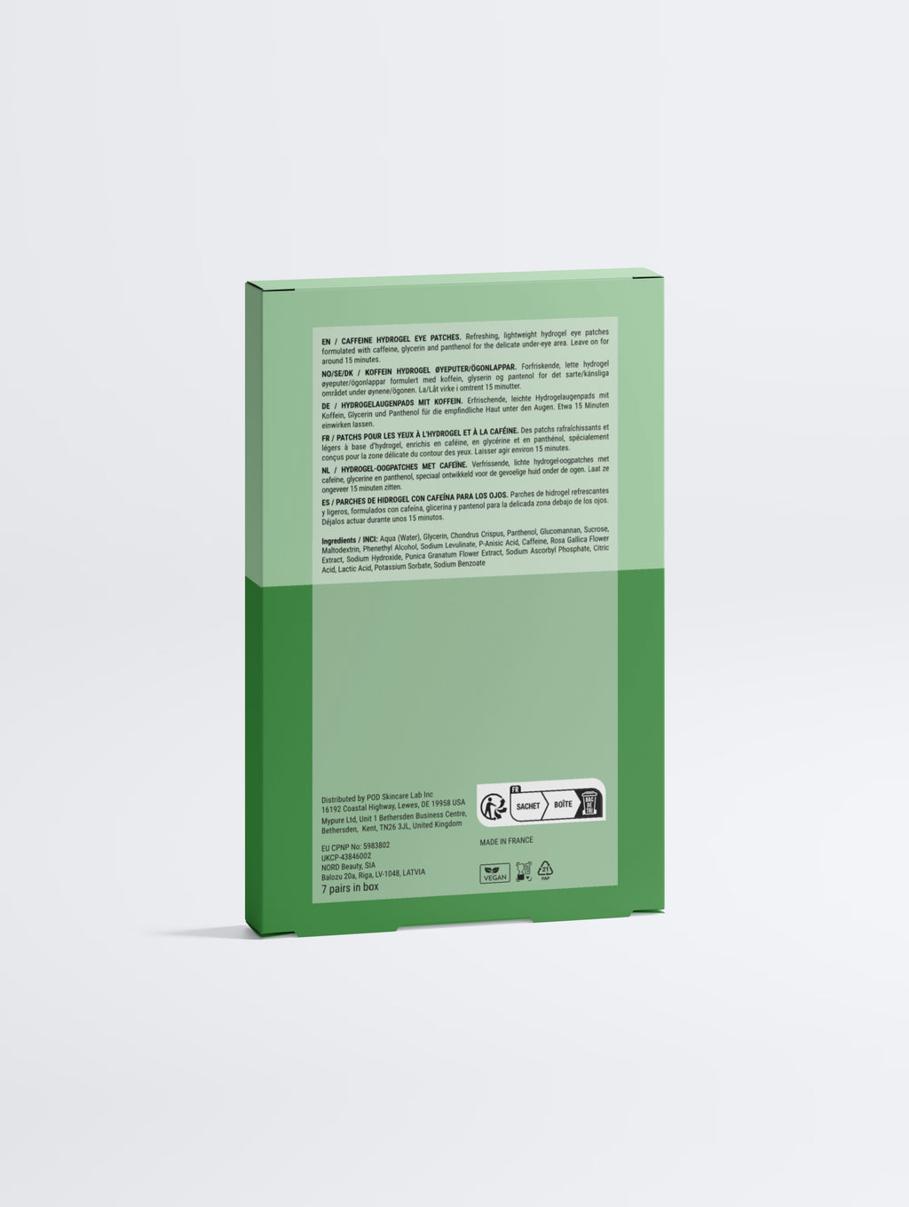 Caffeine + Vitamin C Energizing Hydrogel Eye Patches
