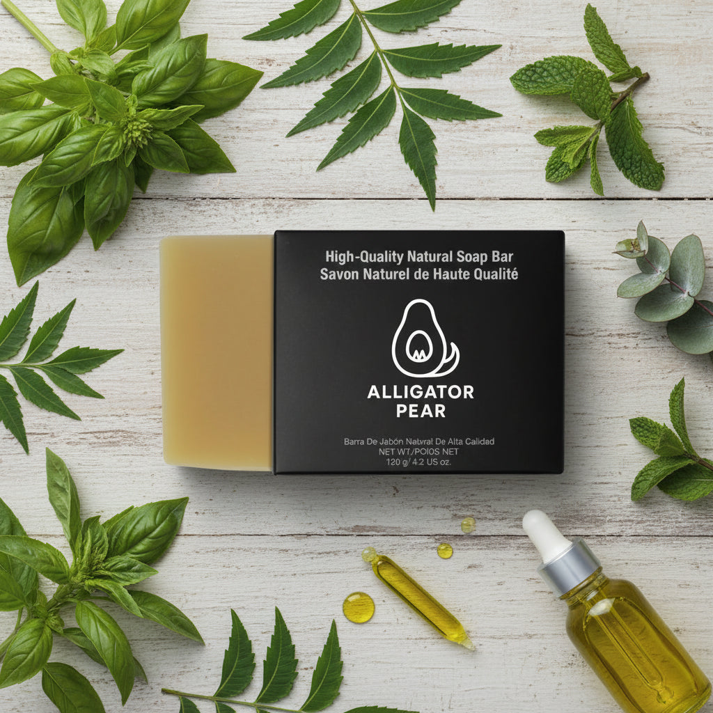 Natural Soap - Basil Blast