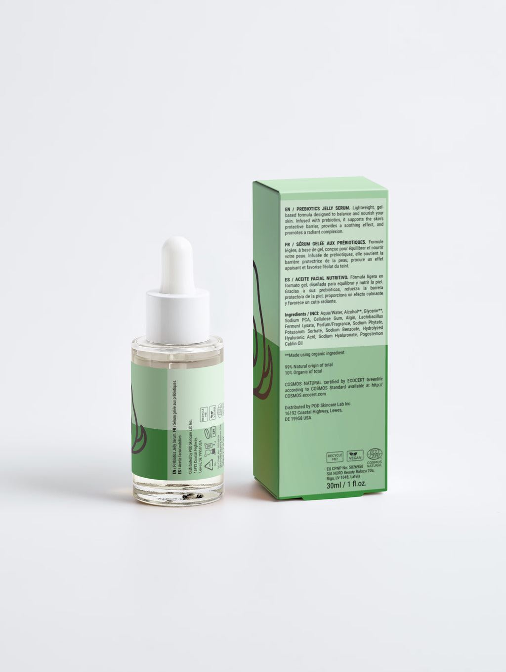 Bioactive Prebiotics Jelly Serum