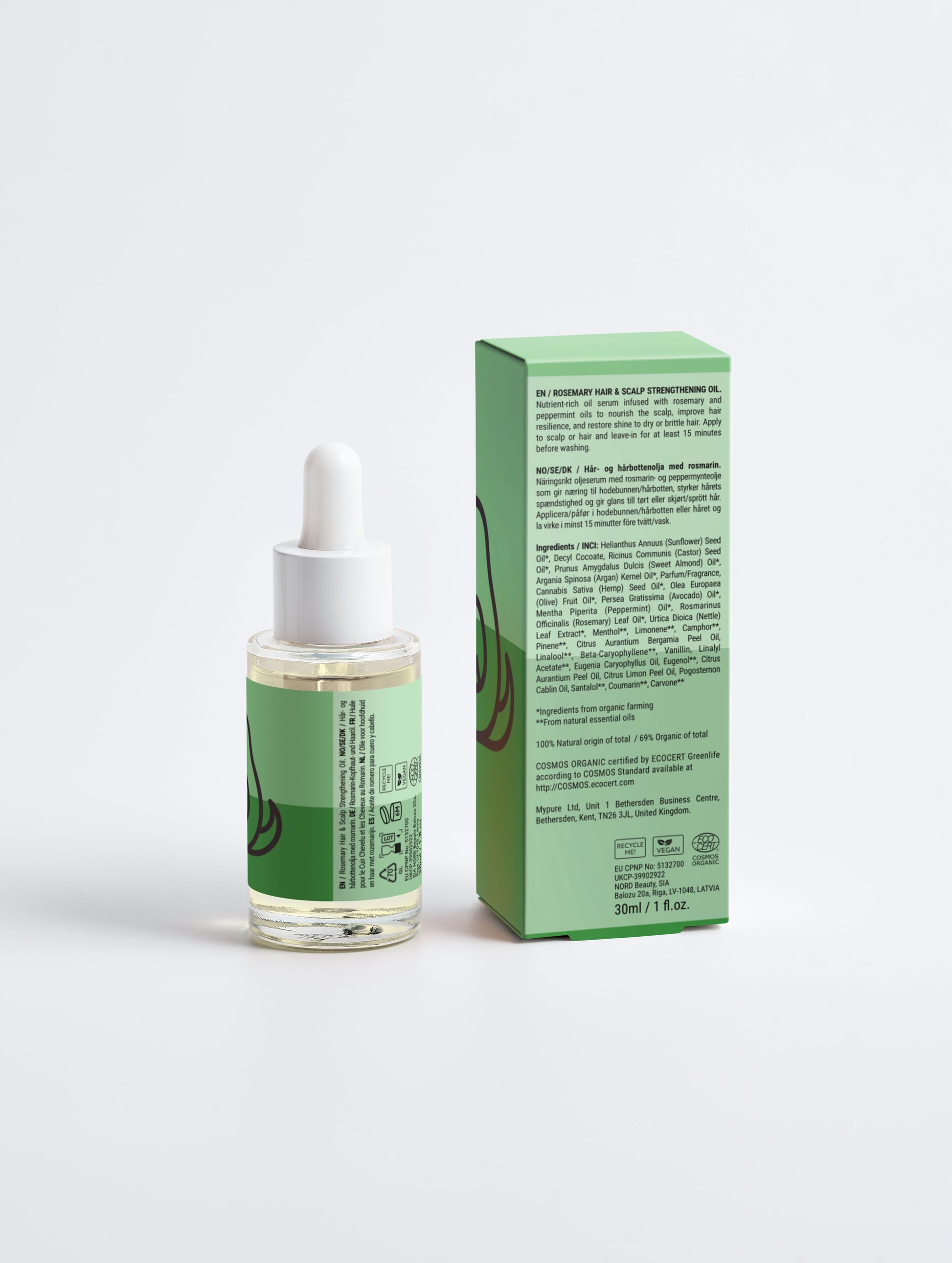 Rosemary Hair & Scalp Strengthening Oil