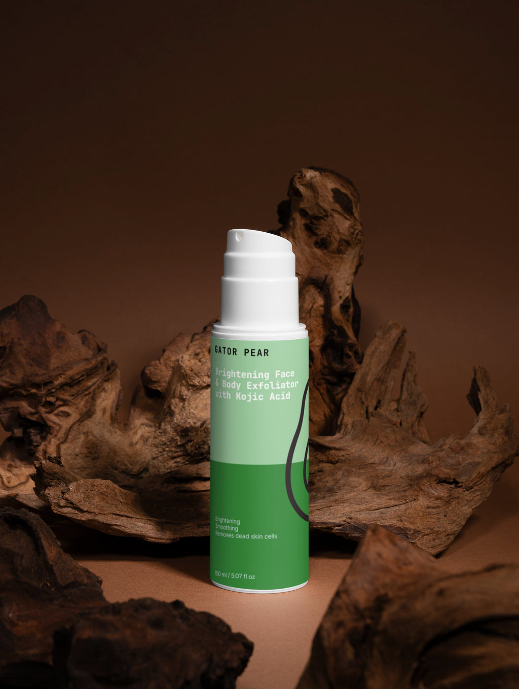 Brightening Face & Body Exfoliator with Kojic Acid