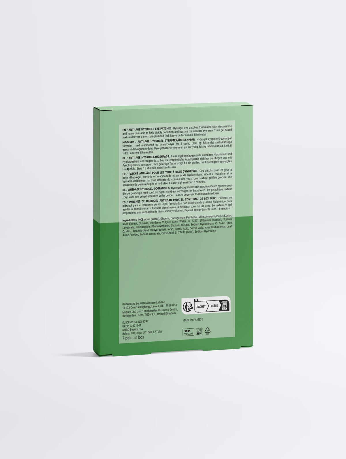 Anti-Age Hydrogel Eye Patches