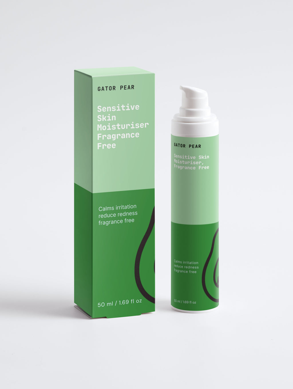 Sensitive Skin Moisturiser, Fragrance Free