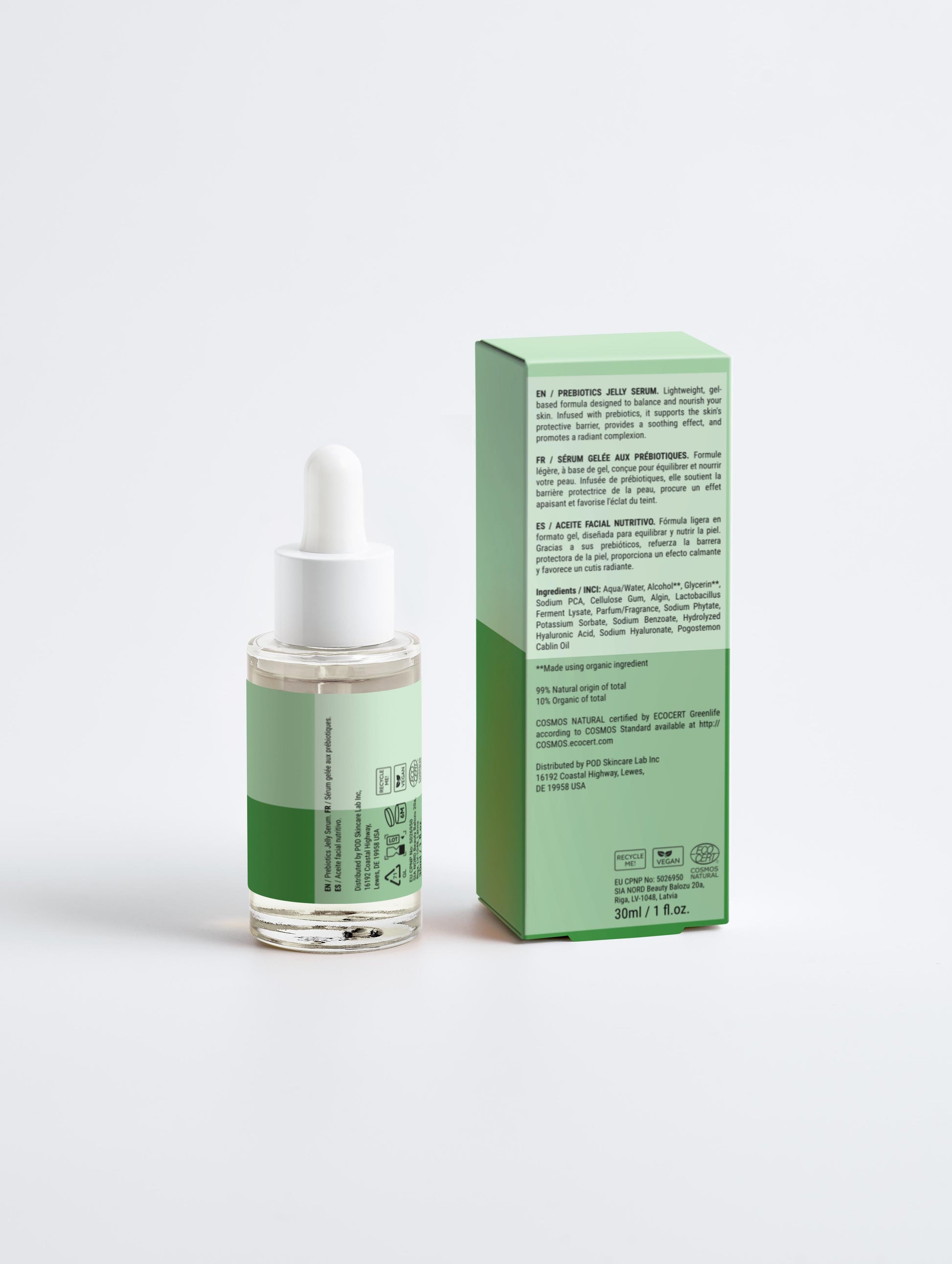 Bioactive Prebiotics Jelly Serum
