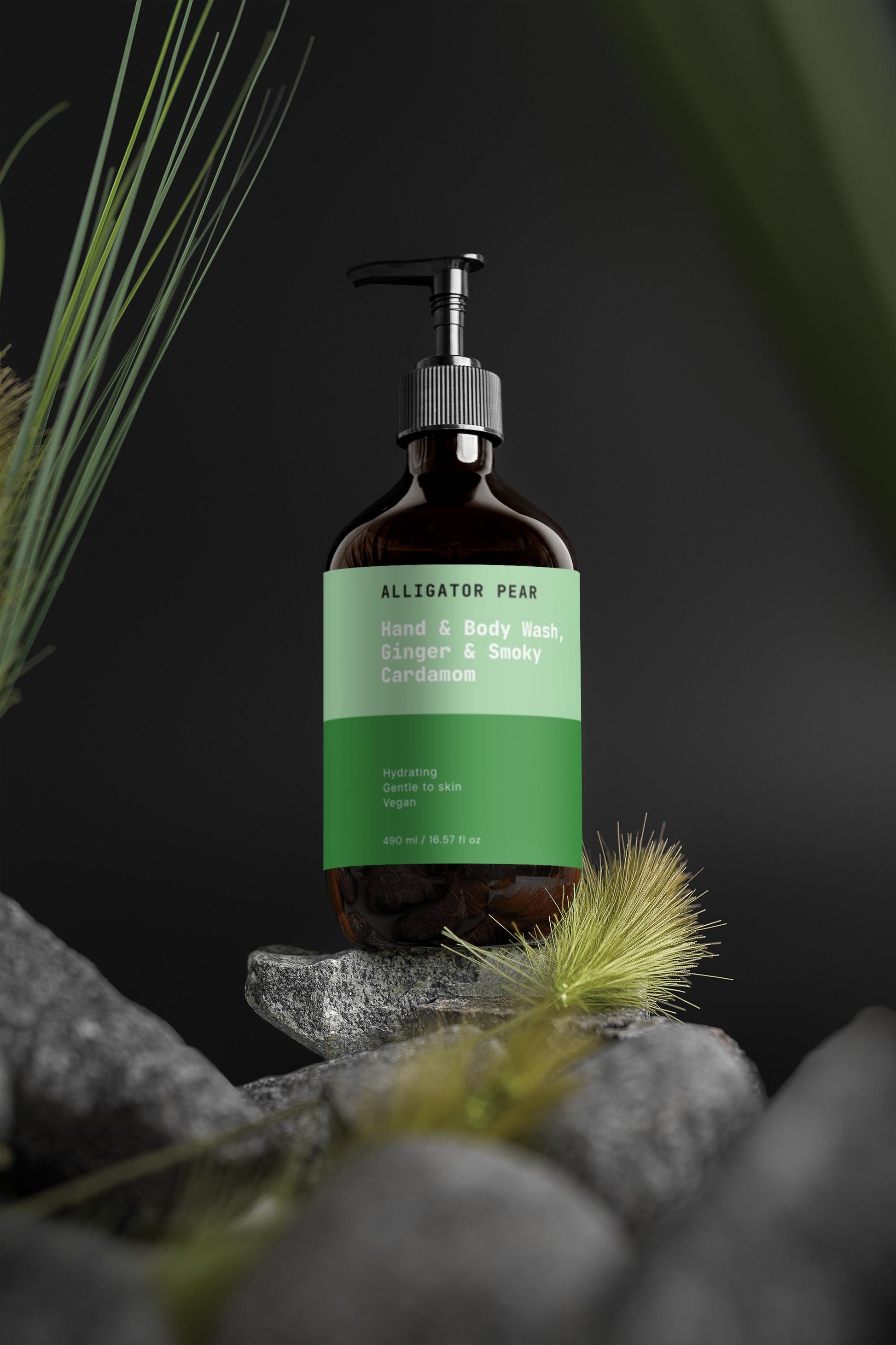 Hand & Body Wash, Ginger & Smoky Cardamom