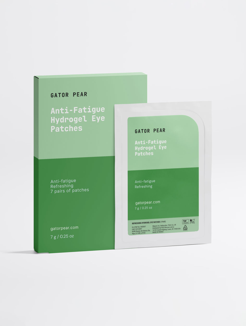 Anti-Fatigue Hydrogel Eye Patches